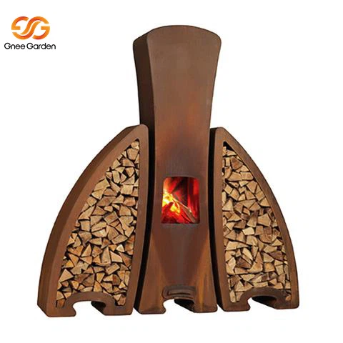 مدفأة كورتين ستيل داخلية وخارجية