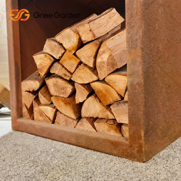 Design Of Multifunctional Grill Of Square Barbecue Stove Steel Fire Pit Barbecue Charcoal Grill