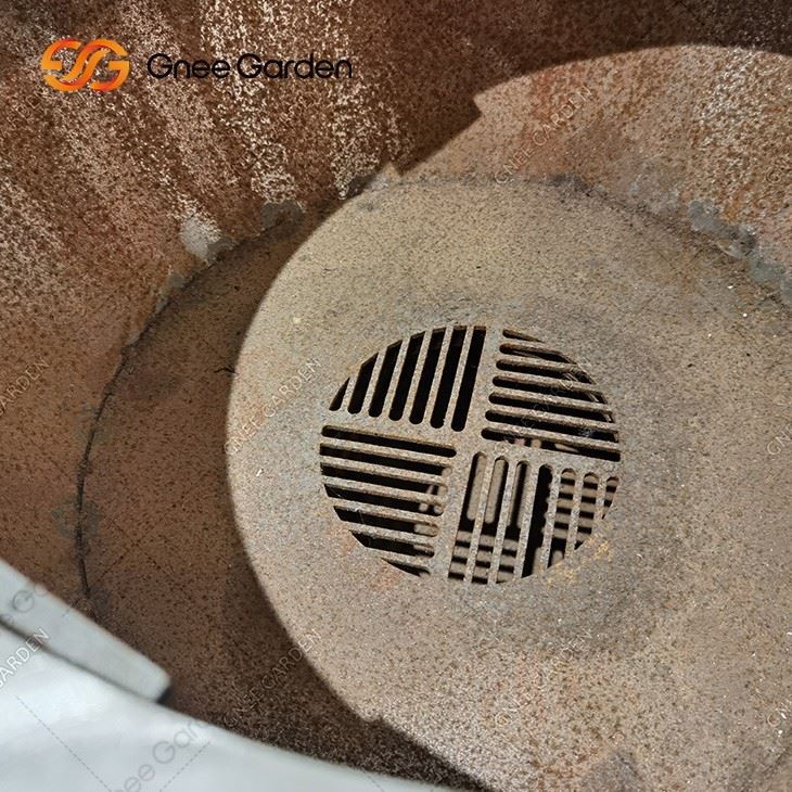 Outdoor Rust Corten Steel Bbq Grills