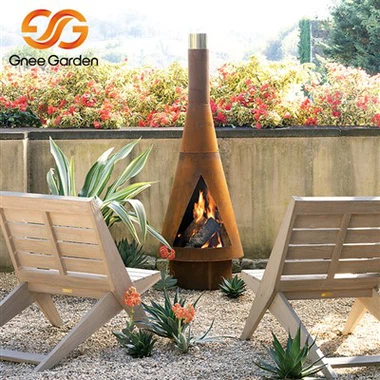 مكان مدفأة كورتن ستيل في المنزل