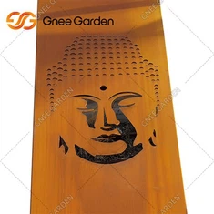 لوحات الشاشة الفولاذية المزخرفة لشاشة الحديقة