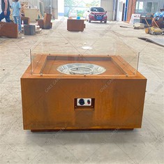 البروبان كورتين الصلب Firepit