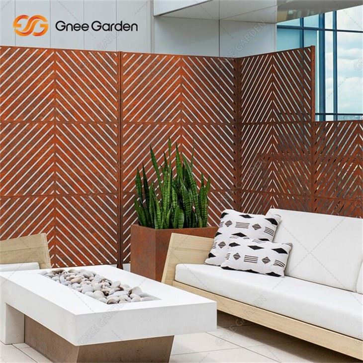 Laser Cut Modern Screen Home